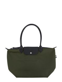 Le Pliage Shoulder Bag Longchamp Le Pliage Energy, The Tote Bag, Large Tote Bag, Longchamp Le Pliage, Green Bag, The Money, Womens Tote Bags, Cowhide Leather, Top Handle