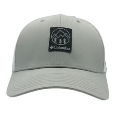 Columbia Authentic Snapback Trucker Hat Adjustable Cap White Travel Hat With Curved Brim, White Short Brim Hat For Outdoor, White Baseball Cap For Summer Outdoor Activities, Spring Outdoor Snapback Baseball Cap, White Summer Baseball Cap For Outdoor Activities, White Casual Trucker Hat For Outdoor Activities, White Casual Snapback Hat For Outdoor, Casual White Snapback Hat For Outdoor, Casual White Trucker Hat For Outdoor