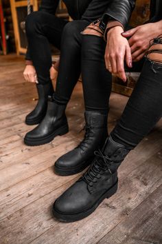 #combatboots #chunkyboots #womensboots #blackleatherboots #variety #flatlay Thursday Boot Co, Thursday Boots, Black Platform Boots, Chunky Boots, Black Matte, Black Leather Boots, Women Lace, Platform Boots, Mens Clothing Styles