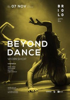 the poster for beyond dance workshop