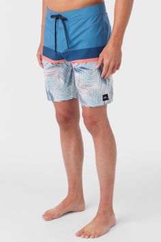 Paddle out with confidence. Hyperfreak boardshorts are designed to extend your session and perform in the most demanding conditions. Hyperfreak 4-Way Stretch improves mobility while O’Neill Hyperdry speeds up drying time. O'Neill Men's performance boardshort 19" Outseam - Just above the knee fit Hyperfreak 4-Way stretch O'Neill Hyperdry DWR Flex-tie drawcord Side zip pocket Anti-rash hyperthread 53% Recycled Polyester, 37% Polyester, 10% Elastane | O'Neill Men's Hyperfreak Heat Block 19" Boardsh Blue Surfing Athletic Shorts, Blue Athletic Shorts For Surfing, Blue Short Length Athletic Shorts For Surfing, Blue Sporty Shorts For Water Sports, Blue Sporty Surfing Shorts, Blue Shorts For Water Sports, Sporty Blue Surfing Shorts, Tropical Blue Bottoms With Built-in Shorts, Blue Tropical Shorts