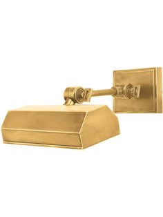 a gold toilet paper dispenser on a white background