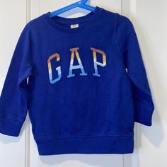 Nwt Gap Sweatshirt Size 4 Years , 100% Cotton Gap Long Sleeve Top With Letter Print, Gap Winter Tops With Letter Print, Gap Tops With Letter Print For Winter, Gap Letter Print Tops For Winter, Gap Long Sleeve Blue Tops, Gap Blue Long Sleeve Tops, Star Wars Hoodie, Star Wars Sweatshirt, Rainbow Cardigan