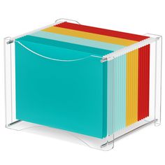 PRICES MAY VARY. Acrylic Hanging File Organizer: This acrylic file folder organizer is designed for convenient storage of letter size / A4 files, folders, and papers, making it an ideal solution for both office and home organization. Please note that quick and easy assembly is required, and the package includes assembly tools. The dimensions of the organizer are 13.3 x 10.9 x 9.9 inches. Durable and Efficient: This file organizer is made with premium acrylic and metal rails, ensuring long-lasting durability. It allows for quick and easy organization of your folders and papers, improving efficiency at home or in the office while maximizing your desk space. Modern & Flexible Design: This stylish hanging file box will add a modern and delicate sense for you office and home. Dress this file or Hanging File Organizer, Work Folders, Folder Organizer, Office Bin, Magazine File Holders, File Folder Organization, File Boxes, Hanging Folders, Magazine Files