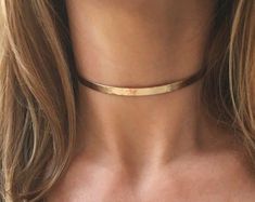 Sleek Adjustable Gold Jewelry, Trendy Gold Choker With Adjustable Length, Adjustable Rose Gold Choker, Minimalist Adjustable Choker, Minimalist Gold Choker With Adjustable Length, Gold Minimalist Choker With Adjustable Length, Bad Bad, Jewelry Beautiful, Prom Jewelry