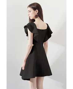 Shop Fashion Black Square Neck Aline Party Dress online. All instock with free shipping. Pro since 2009. Homecoming Dresses Semi Formal, Fit And Flare Square Neck Party Dress, Black A-line Mini Dress For Party, Summer Party A-line Mini Dress, Black Mini Dress With Straight Neckline, Fit And Flare Square Neck Dress For Night Out, Black Fit And Flare Mini Dress For Cocktail, Chic Square Neck Party Dress, Solid Square Neck Mini Dress For Party