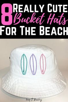 OMG. I saw my friend wearing this beach bucket hat and knew I needed to get one ASAP. I have not stopped wearing it since. I can make so many beach bucket hat outfits with it.