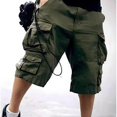 Category:WE-Pants; Season:Summer; Fabric:95% Cotton; Gender:Men's; Style:Classic,Casual,Fashion; Occasion:Daily,Outdoor,Camping  Hiking; Fit Type:Regular Fit; Function:Wearable; Waistline:Mid Waist; Pattern:Plain; Design:Button,Multi Pocket; Pants Type:Shorts,Cargo Shorts,Tactical Shorts; Fly Type:Zipper; Front page:FF; Listing Date:06/25/2024; Production mode:External procurement; Hips:; Length:; Waist:; Pants Length:Knee Length Plus Size Male, Mens Cargo Shorts, Military Shorts, Hiking Fashion, Mens Cargo, Cargo Shorts Men, Shorts Cargo, Outdoor Men, Loose Shorts