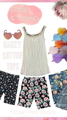 When its soo hot, here’s what to wear #summer #summerstyle #heatwave #floral #sunglasses #bike shorts #ootd #outfit #outfits #outfitstyle #ootdstyle #outfitideas Flower Crochet Dress, What To Wear Summer, Floral Sunglasses, Shorts Ootd, White Crochet Dress, Vintage Inspired Clothing, Retro Pinup, Crochet Collar