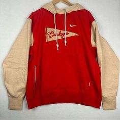 Nwt Nike Ohio State Buckeyes College Hoodie Sweatshirt Fj9005-657 Men’s $95 Nike Collegiate Hooded Hoodie, Nike Collegiate Hoodie, Nike Red Crew Neck Hoodie, Nike Varsity Sweatshirt For Streetwear, Nike Crew Neck Hoodie For Streetwear, Nike Urban Hoodie With Crew Neck, Nike Urban Crew Neck Hoodie, University Red Collegiate Long Sleeve Hoodie, Nike Red Sportswear Sweatshirt