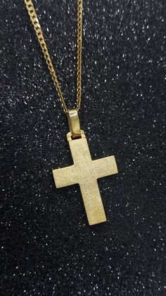 Gold Gross 14k. A Handmade Solid Gold Cross Pendant from 14k or 18k Gold. A unique jewelry ideal for baptism cross. Α jewel for a lifetime. Handmade in Greece in our laboratory in Sparta. -It can be personalized by engraning on the back side of the cross a name or a date- Details: Height33 mm Width:18 mm Weight:Approximately 8.2gr 14k - 9,2gr 18k Metal:14k Yellow Gold - 18k Yellow Gold Style:      Baptism Cross ❣️ For more  crosses take a look here      👉  https://www.etsy.com/shop/GiorgosJewel Yellow Gold Plated Crucifix Jewelry, 14k Yellow Gold Crucifix Jewelry, Yellow Gold Polished Cross Necklace Pendant, 14k Yellow Gold Cross Pendant Jewelry, 14k Gold Crucifix Hallmarked Jewelry, 14k Gold Crucifix Jewelry, 14k Gold Hallmarked Crucifix Jewelry, Polished 14k Gold Cross Jewelry, Polished Yellow Gold Cross Jewelry