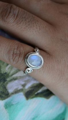 Natural Moonstone With Blue Rainbow Fire Gemstone 925 Sterling Solid Silver Ring For Girls And Women, Minimalist, Simple And Comfortable, Can be used as Everyday ring, Hypoallergenic And Nickel Free. Bohemian Sterling Silver Moonstone Ring, Sterling Silver Stackable Rings With Natural Stones, Sterling Silver Moonstone Ring With Natural Stones, Dainty Moonstone Ring With Natural Stones, Dainty Round Moonstone Ring With Natural Stones, Handmade Dainty Moonstone Ring, Bohemian Stackable Moonstone Ring, Bohemian Stackable Round Moonstone Ring, Moon Stone Ring