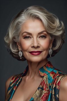 Old Woman Hairstyles, Grandma Hairstyles, Makeup For 60 Year Old, 60 Year Old Hairstyles, Bob Pendek, Mom Haircuts, 60 Year Old Woman, Mother Of The Bride Hair