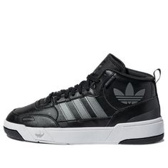 adidas originals Post Up Sneakers Black/White H00165 (SNKR/Skate/Unisex/Mid Top/Non-Slip/Wear-resistant) Adidas High-top Sneakers With Synthetic White Sole, Adidas High-top Sneakers With White Sole, Adidas Urban Skate Shoes With Three Stripes, Urban Adidas Skate Shoes With Three Stripes, Urban Adidas Basketball Shoes, Black Three Stripes Sneakers For Skateboarding, Adidas High-top Sneakers For Skateboarding With Round Toe, Adidas High-top Sneakers With Round Toe For Skateboarding, Adidas High-top Sneakers For Skateboarding