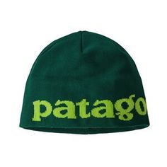 Beanie Hat, Logo Belwe: Piki Green (LBPG) Patagonia Beanie, Patagonia Hat, Hat Beanie, Clothing Manufacturer, Polyester Yarn, Trends 2022, Shell Jacket, Knit Hat, Outdoor Outfit