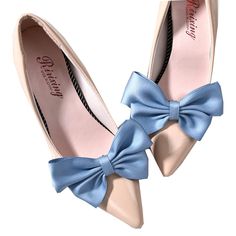 PRICES MAY VARY. Material: These bow shoe clips are made of high quality polyester fabric, which is soft and elegant. One size fits Most women shoes,Exquisite design: Soft satin fabric coupled with solid color design, adding to the bow shape, which is beautiful and elegant. Our shoe clips widely used for heels, flats, boots, sandals shoes, also can dress up the clutch, hat, purse, handbags. Perfect gift: Our shoe buckles are very stylish and classic, they are also great gifts for your girlfriend Decorative Shoes, Diy Heels, Accessories For Wedding, Derby Outfits, Bow Shoes, Buckle Shoes, Decorated Shoes, Gifts For Your Girlfriend, Shoe Clips