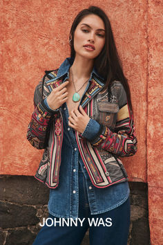 Bohemian outerwear for all your autumn occasions.   We love the intricate embroidered details and the vibrant colors. Fall Lookbook, Embroidered Details, Fall Jackets, Johnny Was, Lookbook, Vibrant Colors, Color