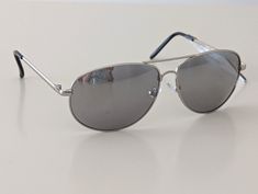 Check out Silver Aviator Sunglasses West Loop Core JN SIL - Silver Mirrored 100% UVA-UVB, the latest item I added on eBay! #eBay #eBaySeller Silver Mirrors, Aviator Sunglasses, Sunglasses Accessories, Temple, Vintage Items, Shoe Accessories, Handmade Items, Mens Accessories, Take That