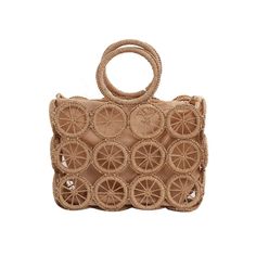 Say hello to the bag of your dreams! This Devin Multi Circles Woven Straw Tote Bags is the perfect companion for days out in the sun. Featuring 7 beautiful colors to choose from, it's the perfect accessory to style your bohemian and summery outfit and head out - fashionably! Who said you can't have fun and look good? SIZE: W30 cm x H23 x D10cm / W12" x H9" x D4" For Round Shape Version - Click : Devon Multi Circles Woven Straw Tote Bag Gender: WOMEN Main Material: Straw Shape: Square Occasion: V Summery Outfits, Retro Purse, Rope Weave, Yellow Handbag, Straw Tote Bag, Straw Tote, Wedding Bag, Orange Bag, Handbag Wallet