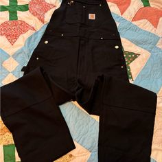 Never Worn. Tags Still Attached. Wish These Were My Size! They’re Perfect Blue Dungarees, Carhartt Overalls, Ripstop Pants, Cargo Work Pants, Mens Work Pants, Carhartt Pants, Men Carhartt, Rain Pants, Carpenter Pants