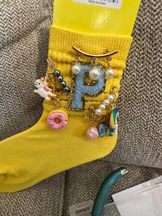 Customized Junk Socks for kids, variety of colors, with or without character. Junk Socks With Charms, Scrunch Socks Outfit, Bedazzled Socks, Charm Socks, Junk Socks, Bling Socks, Sock Ideas, Bedazzled Shoes Diy, Crocs Fashion