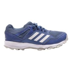 ADIDAS Sneaker Trainers Blue Synthetic Womens UK 4.5 Blue Non-slip Running Sneakers, Blue Non-slip Synthetic Running Shoes, Adidas Sneaker, Professional Cleaning, Adidas Sneakers, Adidas, Technology, Sneakers, Blue