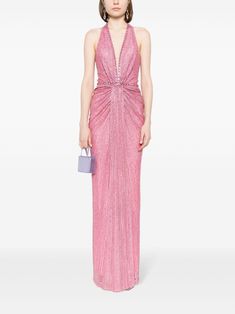 Jenny Packham Dresses, Gown Pink, Sequin Embellishment, Embellished Gown, Versace Outfit, Wardrobe Edit, City Dress, Jenny Packham, Summer Beach Wear