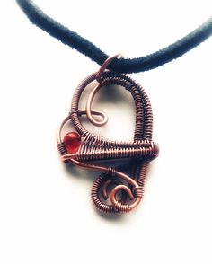 Copper Heart necklace, copper wire wrapped heart pendant, wire wrapped jewelry, copper heart, heart jewelry, OOAK heart pendant by RockyRoadJewelry on Etsy Unique Copper Heart Pendant Necklaces, Unique Copper Heart Pendant Necklace, Unique Copper Necklace With Heart Pendant, Handmade Copper Heart Pendant Necklace, Handmade Copper Heart Necklaces, Handmade Heart-shaped Copper Necklaces, Handmade Copper Heart Pendant Jewelry, Handmade Heart-shaped Copper Necklace, Wire Wrapped Heart