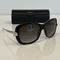 Condition: New Without Tags. I Need To Confirm If I Can Find The Slim Box And Papers. Case Included. Classic Cartier Sunglasses For Formal Occasions, Modern Cartier Sunglasses For Formal Occasions, Elegant Party Sunglasses With Gradient Lenses, Formal Cartier Sunglasses With Gradient Lenses, Elegant Sunglasses With Gradient Lenses, Elegant Evening Sunglasses With Tinted Lenses, Designer Formal Sunglasses With Gradient Lenses, Designer Sunglasses With Gradient Lenses For Formal Wear, Designer Sunglasses With Gradient Lenses For Formal Occasions