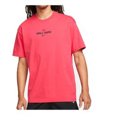 Nike M90 Swoosh T-shirt 'Red' FJ2341-604 Limited Edition Sneakers, Nike T, Apparel Shop, Sports Sneakers, Nike Tshirt, Limited Edition, Nike, Sports, Sneakers