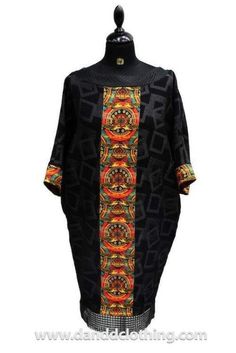 Shift Dress with Vintage D&D Dress-danddclothing Ankara Shirts For Men, Black Office Dress, African Wear For Women, Latest African Styles, Yellow Shirt Dress, African Party Dresses, African Attire Dresses, Xxxl Dress, Hollywood Dress