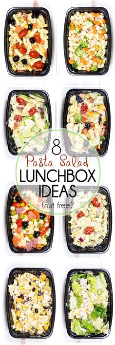 8 pasta salad lunchbox ideas that are easy to make