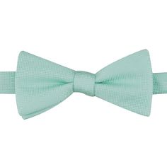 Look your absolute best while wearing this pre-tied bow tie from Bespoke. Look your absolute best while wearing this pre-tied bow tie from Bespoke. Bow-tying made simple. Watch now. Pre-tied design Adjustable strapFABRIC & CARE Polyester Spot clean Imported Size: One Size. Color: Lt Green. Gender: male. Age Group: adult. Pattern: Solid. Spring Formal Bow Tie With Satin Bow, Classic Summer Business Bow Tie, Classic Spring Party Bow Tie, Spring Formal Satin Bow Tie, Dapper Bow Tie For Summer Formal Events, Dapper Bow Tie For Summer Formal Occasions, Dapper Summer Bow Tie For Formal Occasions, Dapper Formal Bow Tie For Summer, Adjustable Butterfly Knot Bow For Black-tie Events