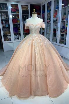 15 Birthday Dresses, Nude Pink Dress, Silver Prom Dress, Ballgown Wedding Dress, Dress Quinceanera, Quinceanera Dresses Pink, Ballgown Wedding, Pretty Quinceanera Dresses, Princess Ball Gowns