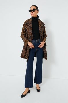 Leopard Harley Peacoat | Tuckernuck Animal Print Jacket Outfit, Leopard Jacket Outfit, Adele Style, Thrift List, Dressing Chic