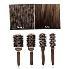 Package List 1 x hair comb Characteristics - Color: As Shown curly hair comb. - Size: Approx. 26.5x8.9x8.9cm Salon Hair Comb. - Material: Bristle, ABS and ceramic hair dryer brush & volumizer. - The bristles help to spread this sebum around to lubricate each of your hair strands which reduces frizz anti-scald hot air brush. drying hair brush - Anti-slip handle, easy to hold hot air brush. - Suitable for long hair, short hair, straight hair or curly hair daily use roller hairbrush dryer. - Ergonomic handles for easy and comfortable gripping hot air brush styler and dryer. - Bristle and nylon head, and durable Hair Dryer Comb. Goods Information curly hair comb Professional hair stylist strongly recommended, comes with nylon bristles in addition to boar bristles to help for hair blow drying, Hairbrush Dryer, Medium Length Hair Women, Short Hair Straight, Curly Hair Comb, Dominican Hair, Hair Dryer Comb, Hot Air Brush, Dryer Brush, Hair Strands