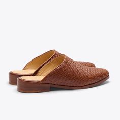 Elevate your slide game with artisanal woven texture so versatile you can't stop / won't stop wearing them. | Women's Woven Mule Shoes Brandy Ama Size 7.5 Casual Woven Leather Mules With Flat Heel, Casual Woven Closed Toe Mules, Casual Woven Leather Slip-on Mules, Casual Woven Leather Mules, Casual Woven Flat Mules, Casual Flat Woven Mules, Casual Slip-on Woven Leather Mules, Casual Closed Toe Woven Leather Mules, Casual Woven Leather Mules With Closed Toe