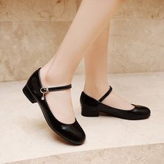 Product Description * Condition: 100% Brand New * Color:Black、White * Package:1pic Shoes (without any accessories ）     US 4   = UK 2  = EUR 34=22cm US4.5= UK2.5 = EUR 35=22.5cm US 5  = UK 3   = EUR 36=23cm US 6  = UK 4   = EUR 37=23.5cm US 7  = UK 5   = EUR 38=24cm US 8  = UK 6   = EUR 39=24.5cm US 9  = UK 7   = EUR 40=25cm US9.5= UK7.5 = EUR 41=25.5cm US 10 = UK 8  = EUR 42=26cm US10.5 = UK8.5 = EUR 43=26.5cm US 11  = UK 9  = EUR 44=27cm US11.5 = UK9.5 =EUR 45=27.5cm US 12  = UK 10 = EUR 46=28cm US12.5 = UK10.5 = EUR 47=28.5cm US 13  = UK 11 = EUR 48=29cm      Please note: 1.Please allow a little error due to manual measurement. 2.The color maybe a little difference because of the light,screen reflection etc. 3.If you are not sure what size to choose, you can tell us your height and weig 50’s Shoes, Mary Jane Black Shoes, Black Mary Janes, Black Mary Jane Shoes, Mary Janes Shoes, Black And White Heels, Mary Jane Ballet Flats, Womens Mary Janes, Round Toe Pumps