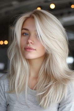 Blonde Hair Goals, Blonde Hair And Blue Eyes, Blonde Lowlights, Bright Blonde Hair, Summer Blonde Hair, Blonde Hair Transformations, Blonde Hair Inspiration