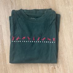 Polar Skate T Shirt, Never Worn Sporty Skateboarding Tops With Logo Print, Relaxed Fit Crew Neck Tops For Skateboarding, Casual Long Sleeve Tops For Skateboarding, Mens Y2k, Y2k Shirts, Skateboard Companies, Company T Shirt, Skate T Shirts, Buy List