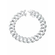 CRISLU Ice'd Bold Chain Bracelet - Style Code: 9011621B70CZ - CTTW: 8.40 - Baguette Stones -Lifetime Warranty -100% Hypo-Allergenic -Non-Conflict - Note: Please inquire for ship time availability - FREE SHIPPING on orders over $100! Silver Tennis Bracelet With Round Chain, Classic Diamond Bracelet With Chain, White Gold Diamond Jubilee Bracelet, Formal Diamond Bracelet With Chain, Luxury White Gold Tennis Bracelet With Chain, Luxury White Gold Diamond Chain Bracelet, Luxury White Gold Diamond Bracelet With Chain, Silver Diamond Link Bracelet, Classic Silver Diamond Chain Bracelet