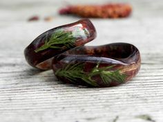 Summer pressed juniper is stacked in resin wooden ring with forest bark will be a good gift for nature and forest lovers. My terrarium jewelry inspired by the beauty of the forests around me. my house is in the forest. Every day I watch the beauty of the forest and I want to share it with you. for my rings I use a bent thin layer of bark or wood and forest grass and plants. all this I place in epoxy resin. you can offer a combination of wood and plants as you like. you can also choose the width Juniper Wedding, Plant Ring, Wood Rings Women, Forest Ring, Nature Wedding Ring, Plant Rings, Bark Ring, Wood Engagement Ring, Wooden Rings Engagement