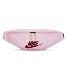 Nike sportswear heritage Waist Bag Unisex Pink BA5750-663 (Zipper/Belt Bag) Zipper Belt, Hip Pack, Waist Bag, Nike Sportswear, Belt Bag, Baby Pink, Nike, Zipper, Pink