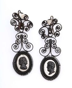 For Sale on 1stDibs - Happy Birthday to these fabulous Georgian Berlin Iron earrings that are 200 years old this year. Berlin Iron jewelry in excellent condition is rare, even Gothic Regency, Diamond Chandelier Earrings, Diamond Chandelier, Iron Jewelry, Iron Chandelier, Silver Chandelier Earrings, Silver Chandelier, Iron Chandeliers, Antique Diamond