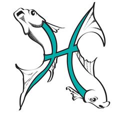 an image of two fish with the letter x in it's middle and bottom