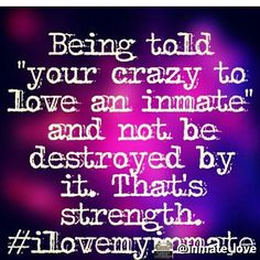 a quote that reads being told your crazy to love an intimate and not be destroyed by it