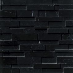 a black brick wall with white lines on it