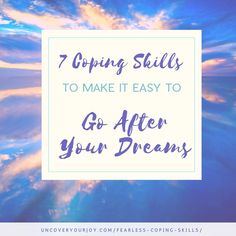 Feeling anything but fearless when it comes to chasing after your dreams? That's normal. Change is tough! The coping skills in this blog will help build courage. Coping Skills List, Coping Skills Activities, Mental Health Blogs, Calming Techniques, Health Blogs, Skill Training, Make It Easy, Coping Strategies, Coping Skills