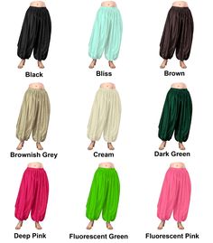 Habibi Belly Dance Yoga Pant 41 Color Satin High Split Harem Aladdin Baggy S132 SIZE CHART S       23" To 26" Waist AROUND  M      27" To 30" Waist AROUND  L       31" To 34" Waist AROUND  XL     35" To 39" Waist AROUND  2XL   40" TO 43" Waist AROUND  3XL   44" To 47" Waist AROUND  4XL   48" TO 52" Waist AROUND  5XL   53" To 56" Waist AROUND  Satin Harem Pant  Front- 39" All measurements are in Inches Color Might Be little Different Due to Different Computer's Color Settings. Belly Dancing Pants, Fitted Harem Bottoms For Dance, Summer Dance Bottoms With Elastic Waistband, Fitted Green Ankle-length Bottoms, Harem Pant, Dance Pants, Split, Aladdin, Belly Dance