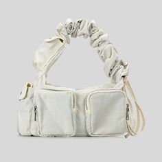 45414395478244 Hobo Crossbody Bag, Nylon Handbag, Women Crossbody Bag, Small Tote, Hobo Handbags, Small Bags, Womens Backpack, Shoulder Bag Women, Drawstring Bag